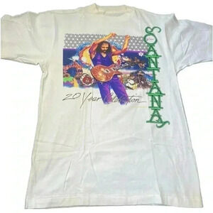 Men’s SANTANA VIVA  Tee Shirt Size Large